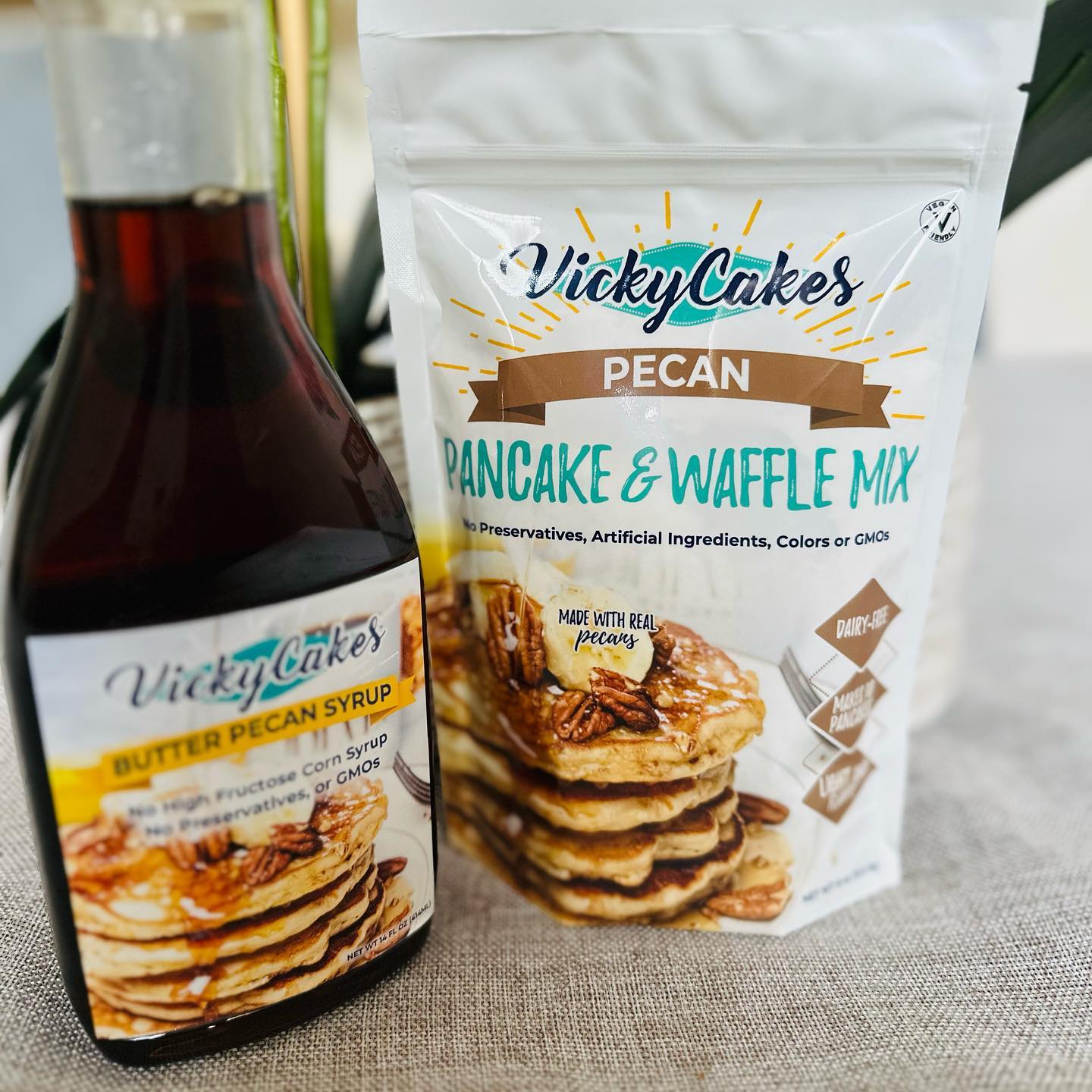 Vicky Cakes Pancake Mix and Syrup