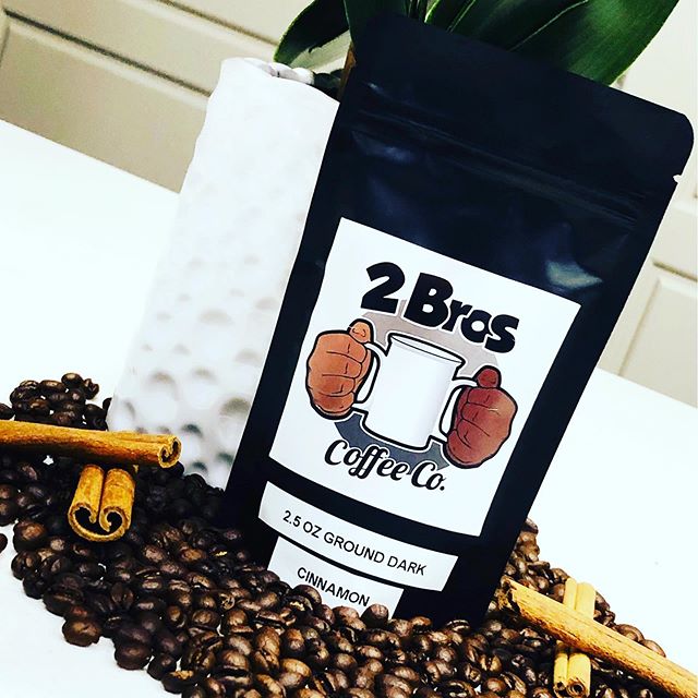 black owned coffee from 2 Bros coffee co.