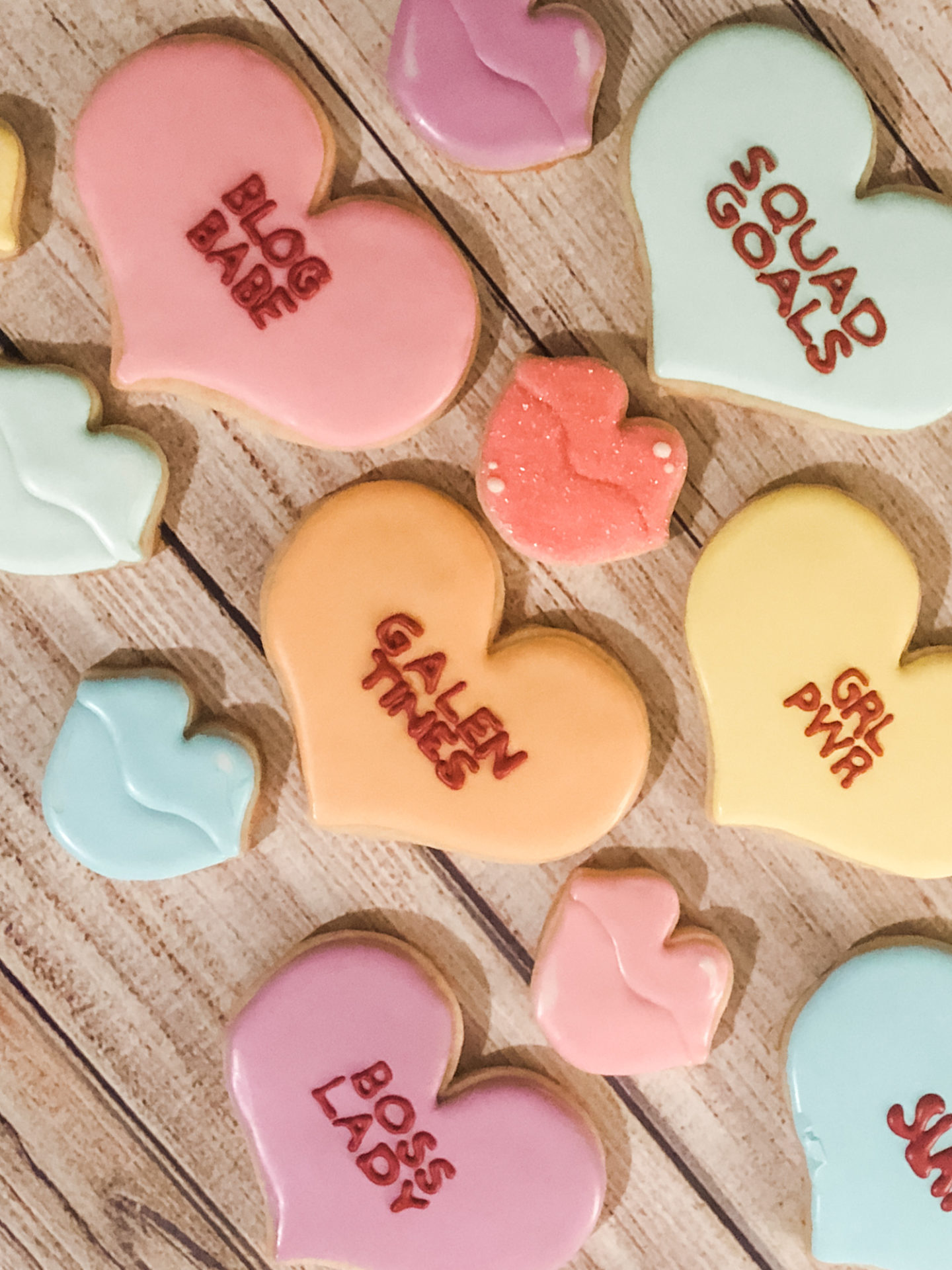 Galentines Day Cookies