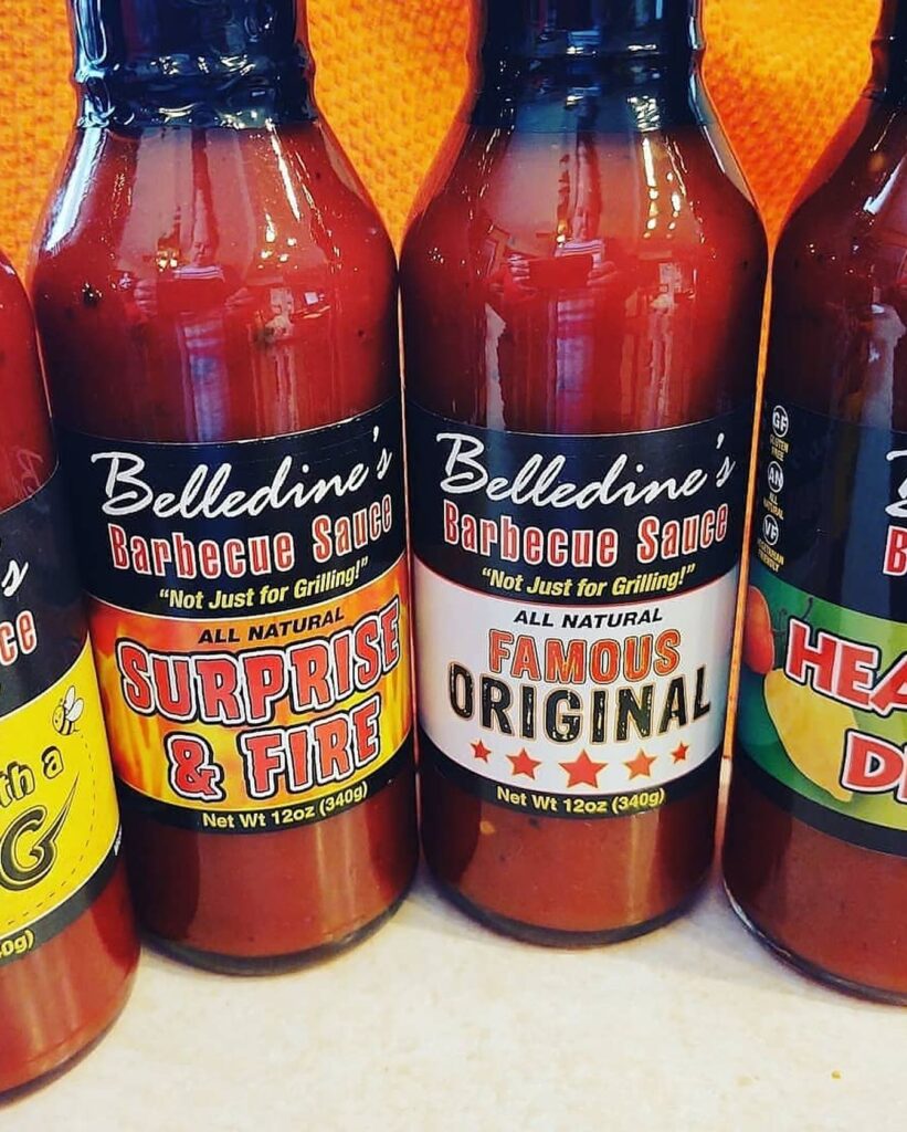 Belledine's Detroit made barbecue sauce