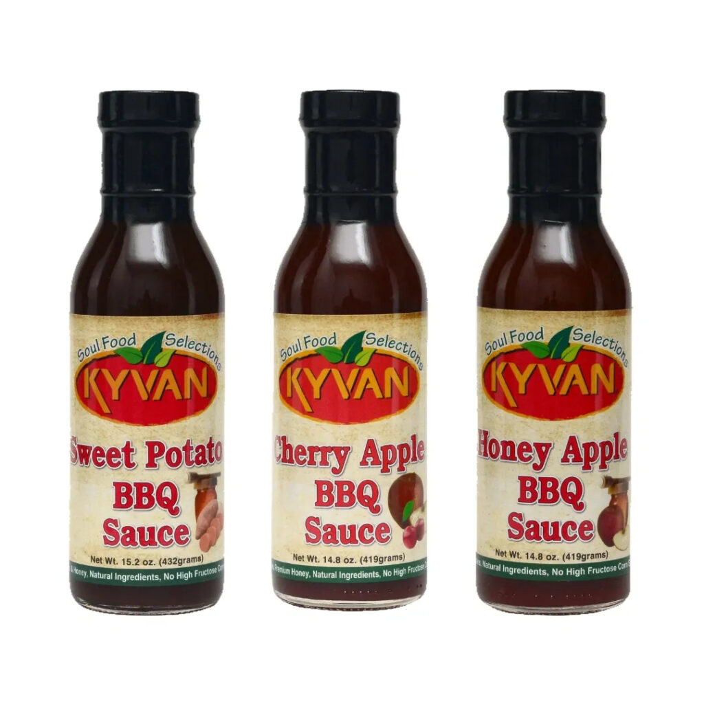 Kyvan Foods Barbecue sauce varieties