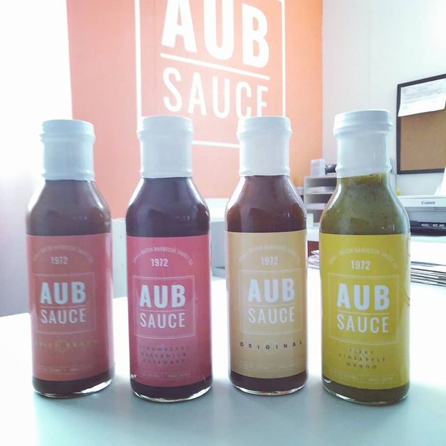 Aubsauce black owned barbecue sauce 
