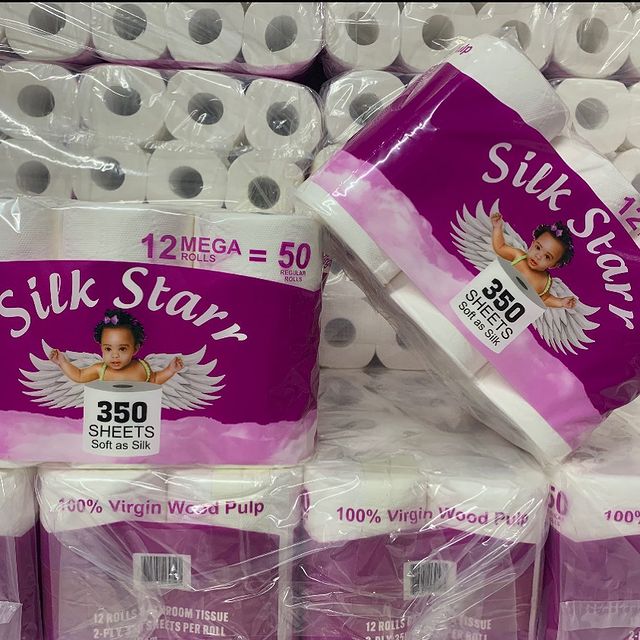 Silk Starr Black owned toilet paper
