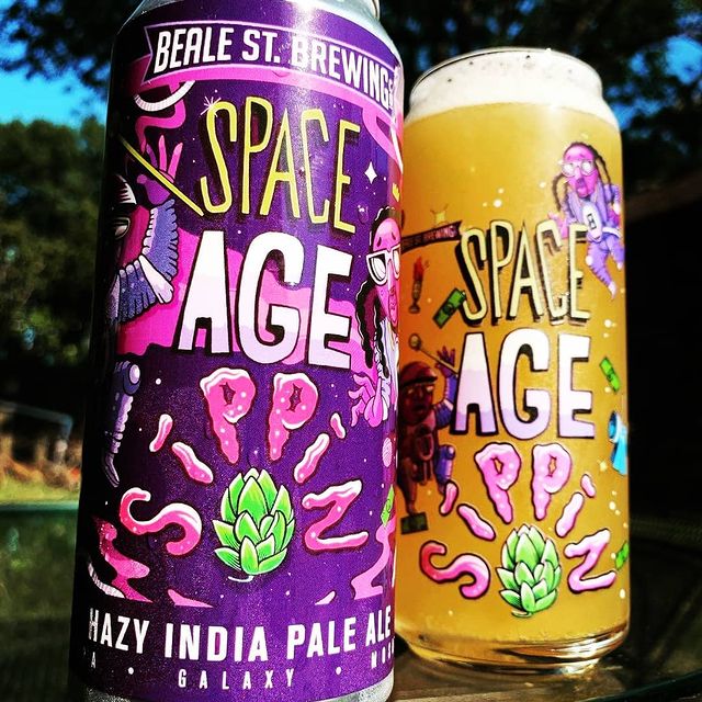 Beale st. brewing space age sippin Pale ale