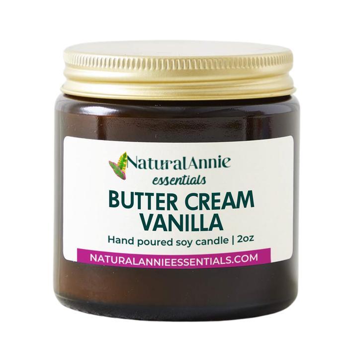 Natural Annie Essentials Butter Cream Vanilla Candle