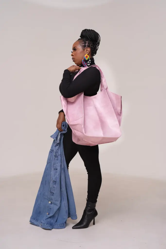 Raquel Deinse Handbags Pink Oversized Tote