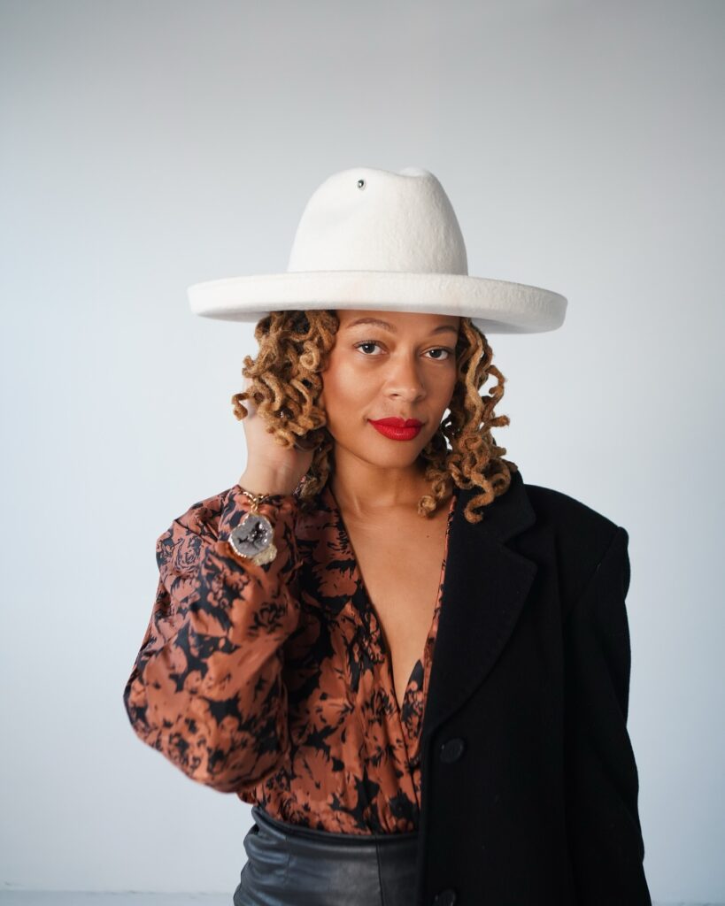 Frances Grey luxury custom fedora Black-owned milliner New York