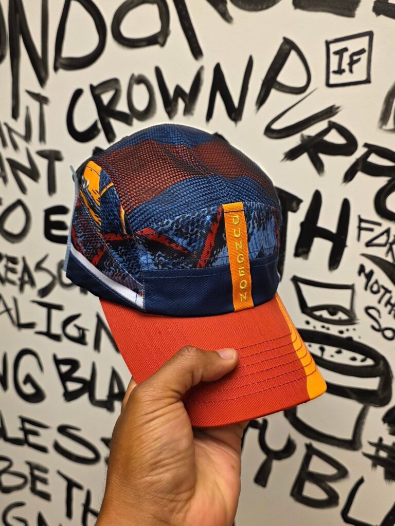 Streetwear Cap from Black Owned Brand Dungeon Forward