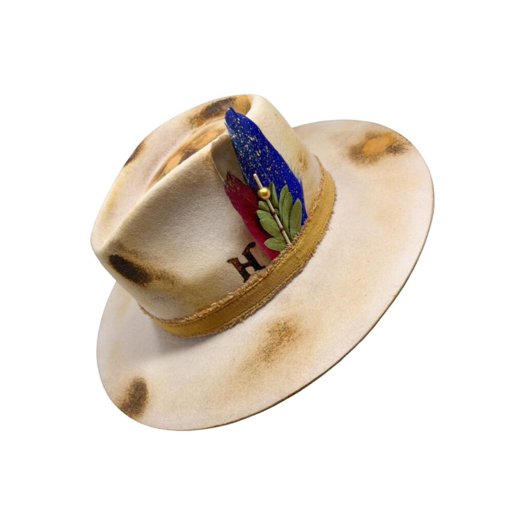 Custom Fedora designed by Hatrimony Hat Company