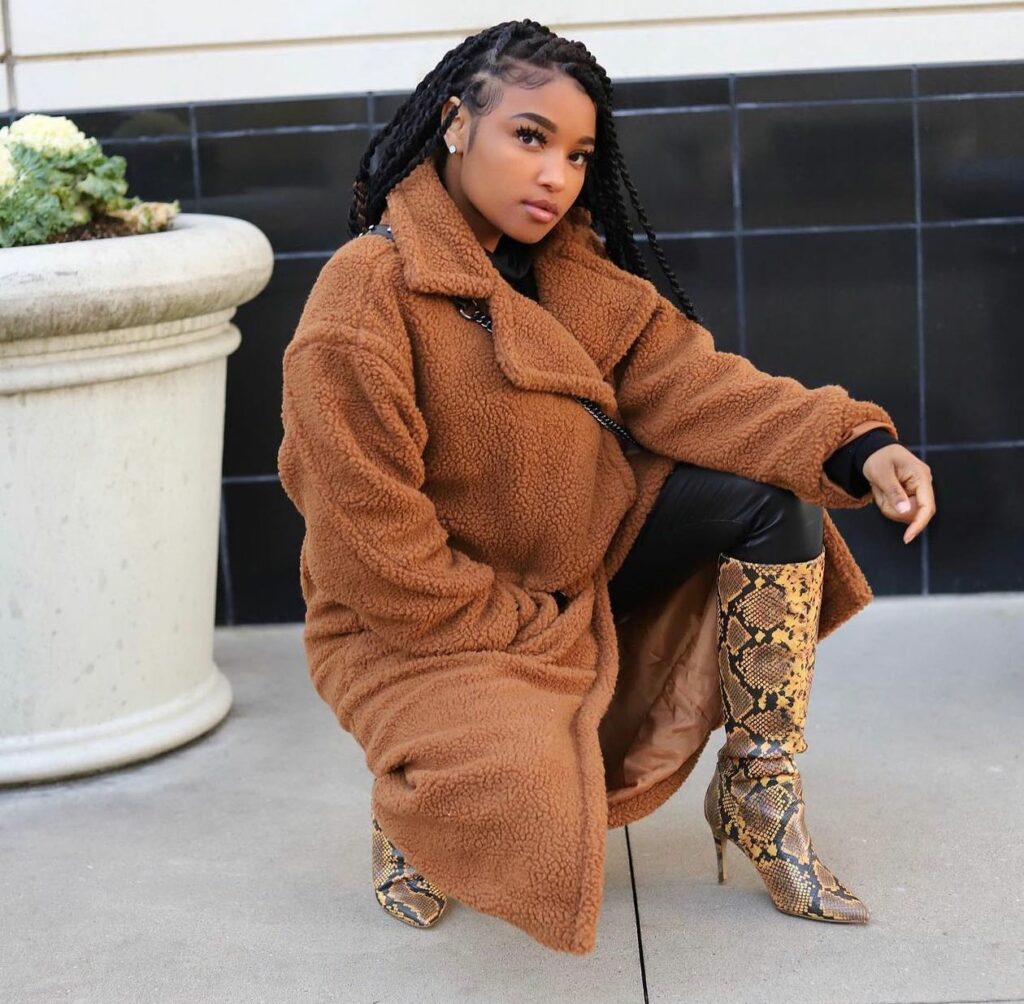 Cozy AF Teddy Coat from Shy Diva Co