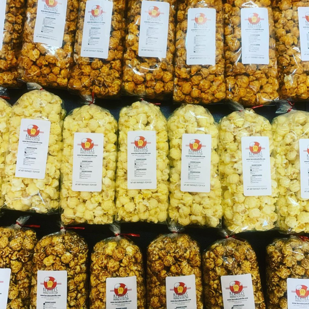 Kernels popcorn of Nashville, TN