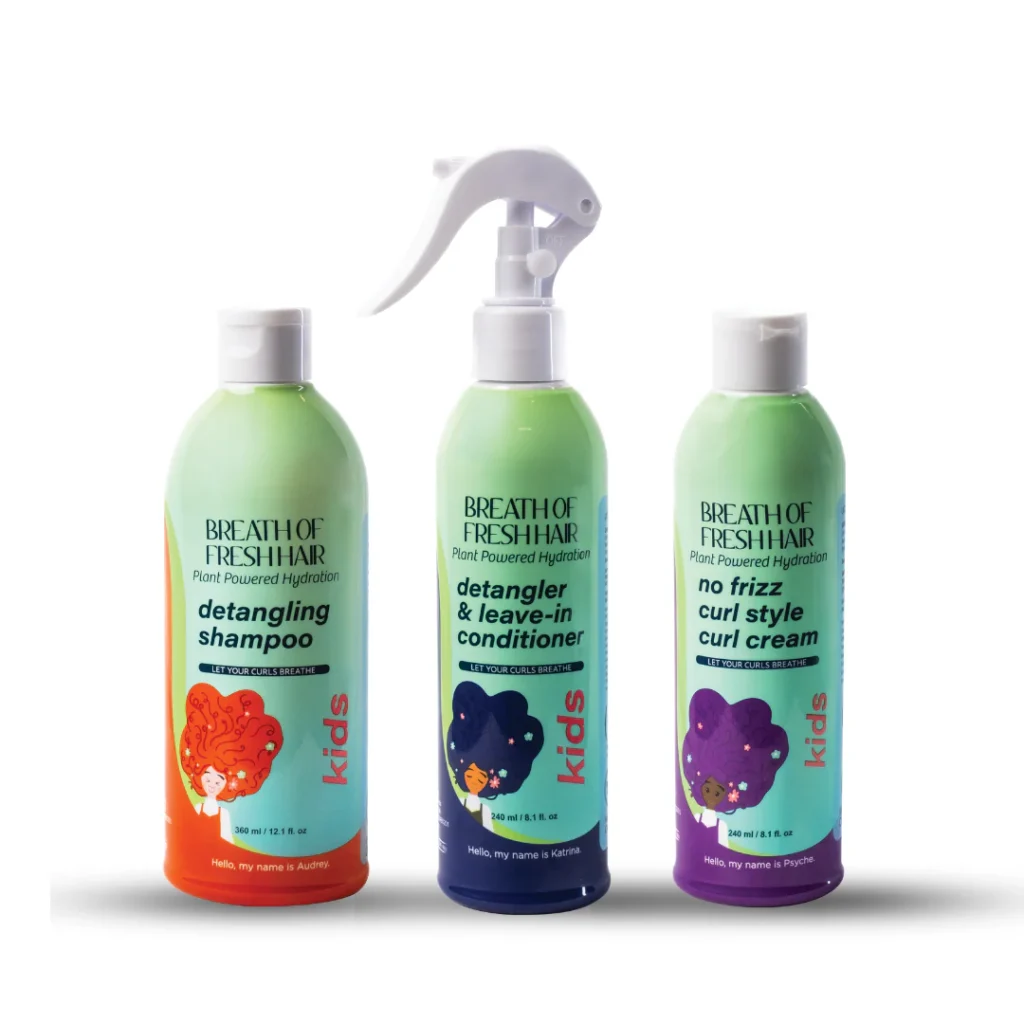 Natural shampoo and conditioner kit for children by urban hydration