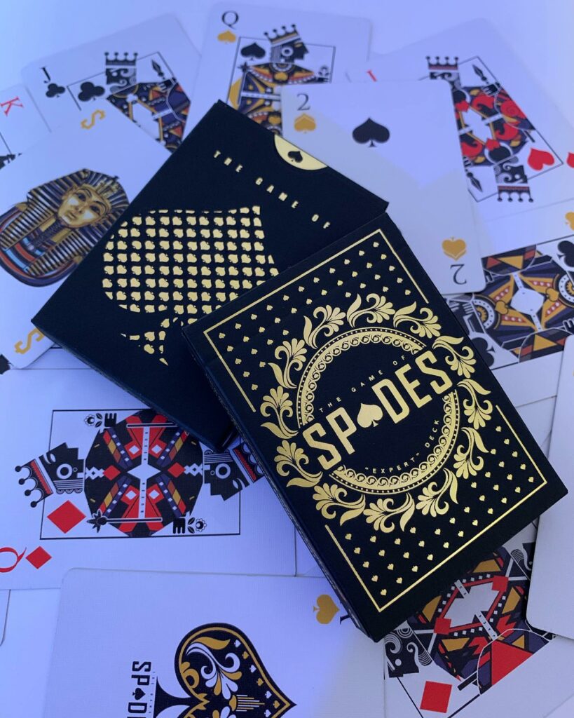 The Game of Spades playing card deck