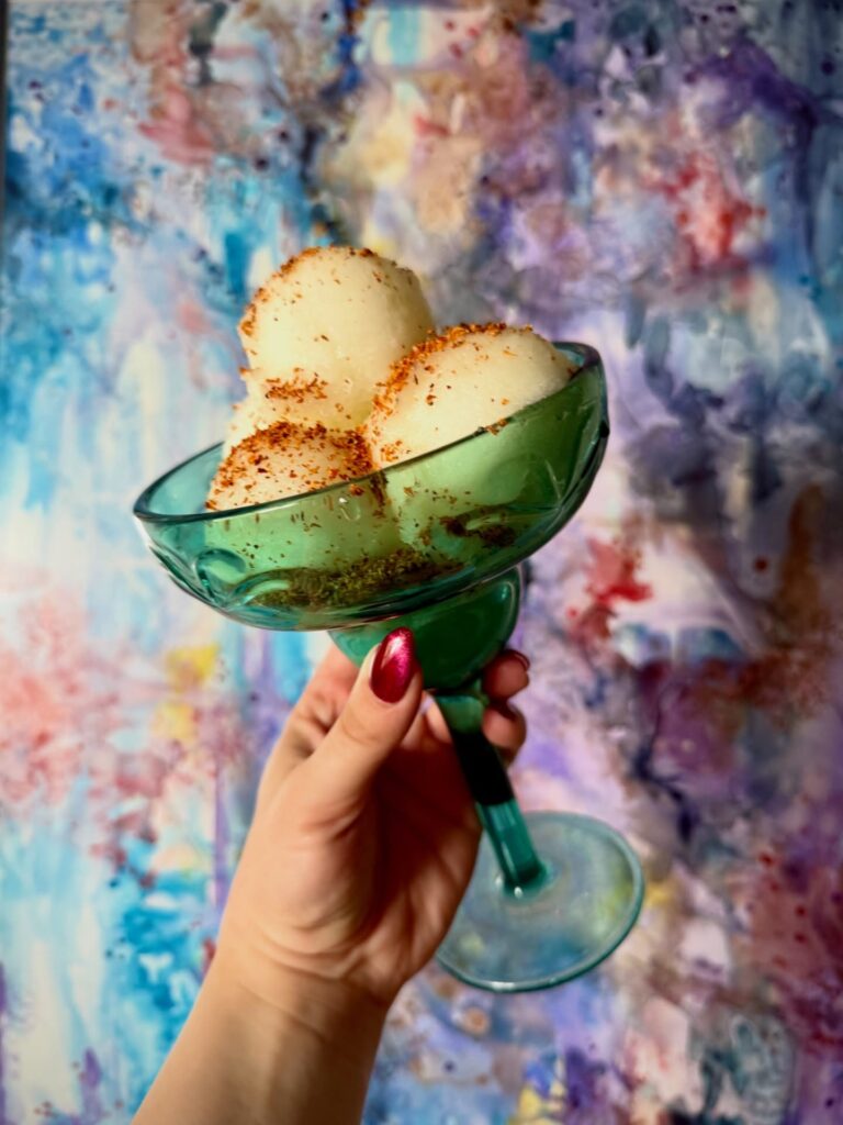 Ice Cream from Creme de liqueur