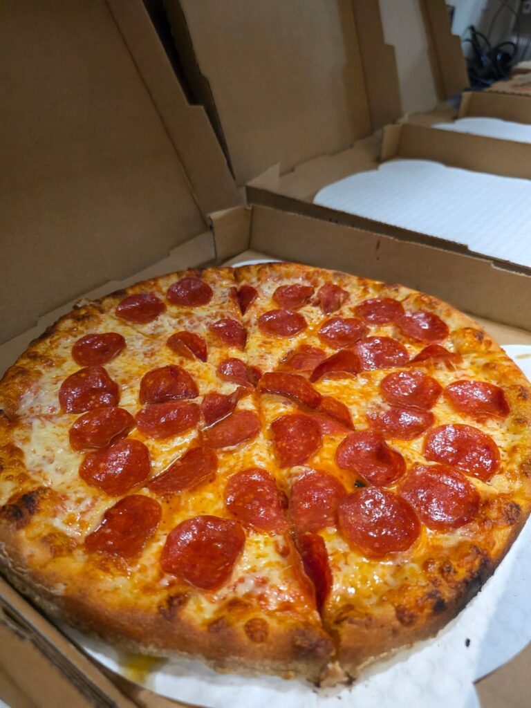 Pepperoni Pizza from Certified Pies in Little Rock