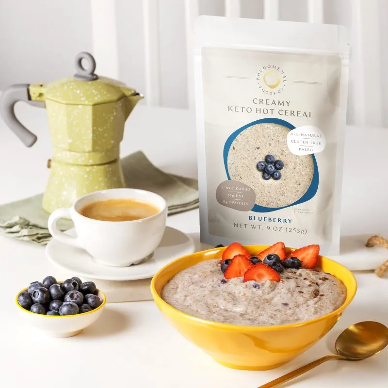 Black Owned Keto Hot Cereal Phenomenal Foods National Nutrition Month