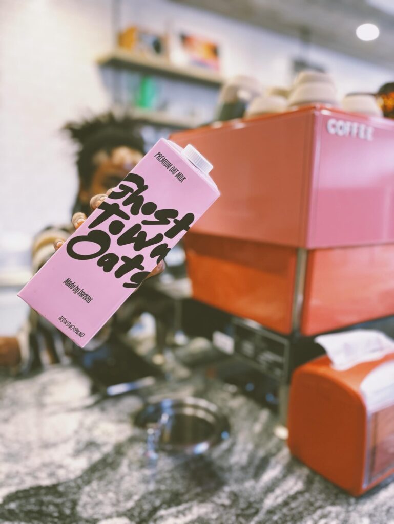 Oaklan's Own Ghost Town Oats Barista Quality Oat Milk for Nation Nutrition Month