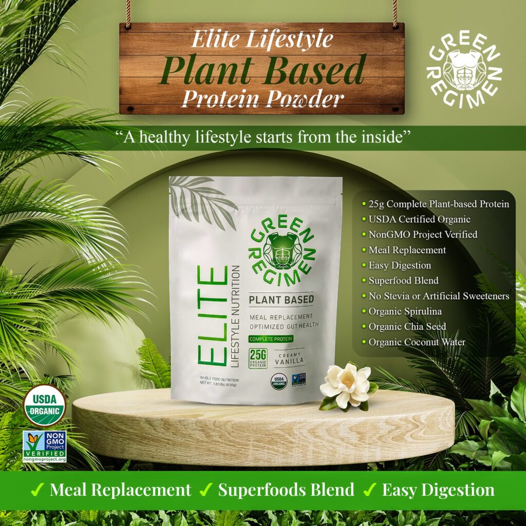 Green regimen Protein Powder for National Nutrition Month